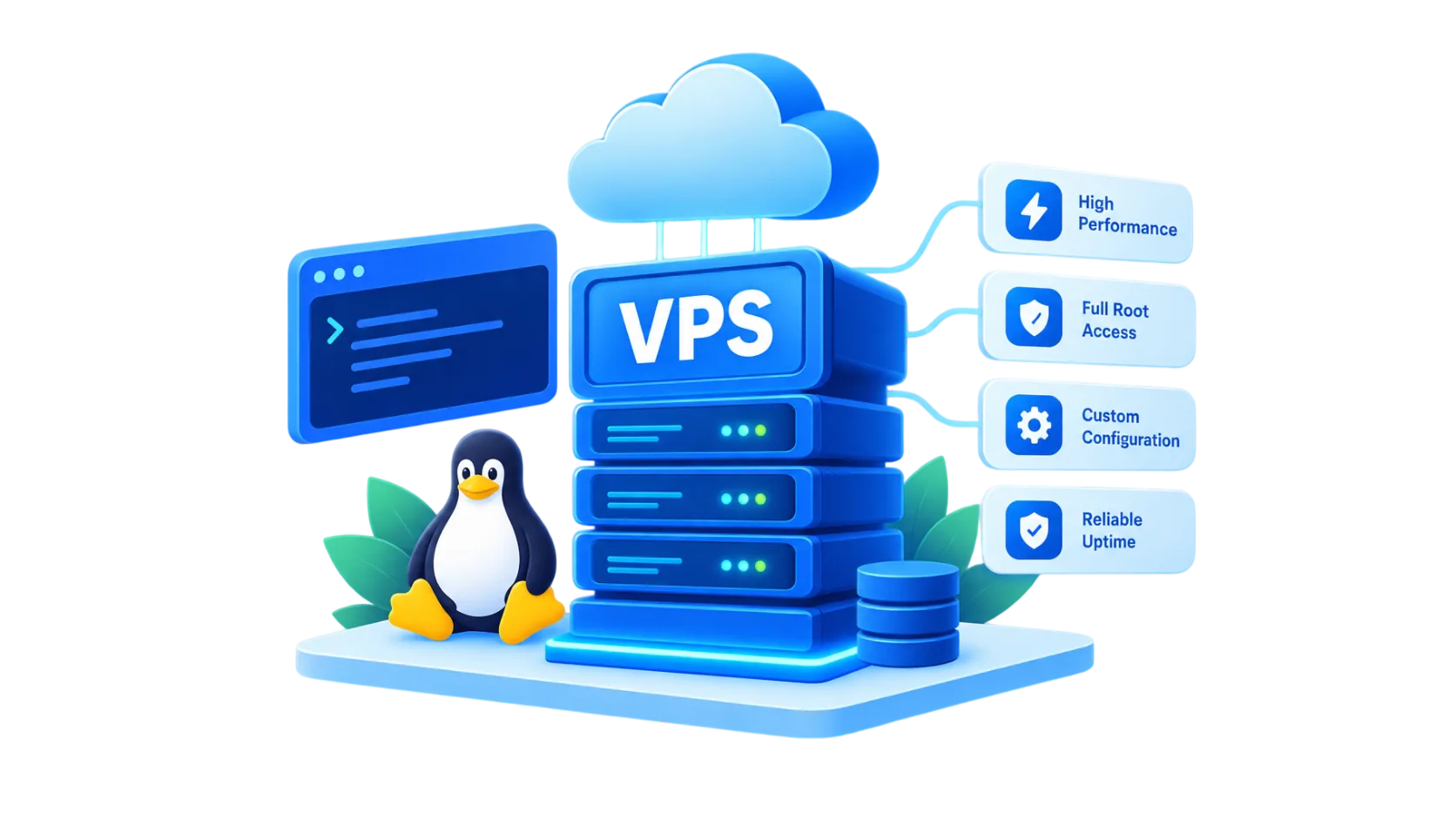 HostCreed NVMe Cloud VPS with Full Root Access